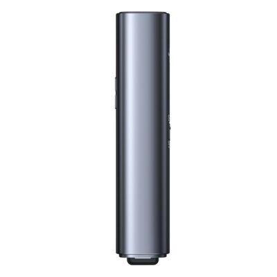 Bút Trình Chiếu Baseus Orange Dot Wireless Presenter (Green Laser) - Định nghĩa lại sự chuyên nghiệp với bút trình chiếu cao cấp <strong>Baseus Orange Dot Wireless Presenter (Green Laser)</strong>. Đây là công cụ tối thượng cho mọi diễn giả, nổi bật với tia laser xanh mạnh mẽ, sáng hơn gấp nhiều lần so với laser đỏ, hiển thị rõ nét trên mọi màn hình LCD/LED, ngay cả trong phòng họp sáng đèn. Kế thừa thiết kế Red Dot từng đoạt giải, sản phẩm mang đến vẻ ngoài sang trọng và trải nghiệm điều khiển hoàn hảo trong phạm vi 100m. Pin sạc Type-C cho thời gian sử dụng đến 90 ngày và đầu nhận USB hít nam châm thông minh. Hãy tự tin làm chủ mọi sân khấu và thu hút mọi ánh nhìn với <strong>Baseus Orange Dot Wireless Presenter (Green Laser)</strong>.