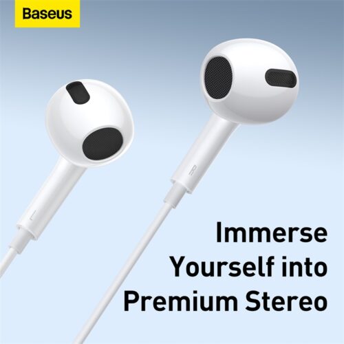Tai nghe có dây hiệu Baseus Encok 3.5mm lateral in-ear H17 - Hình ảnh 12