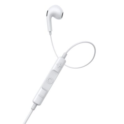 Tai nghe có dây hiệu Baseus Encok 3.5mm lateral in-ear H17 - Trải nghiệm sự thoải mái vượt trội với tai nghe <strong>Baseus Encok 3.5mm lateral in-ear H17</strong>. Thiết kế lateral in-ear với góc nghiêng 108° độc đáo giúp tai nghe nằm gọn trong vành tai một cách tự nhiên, không gây đau hay bí bách như các dòng in-ear truyền thống. Màng loa polymer 14mm kết hợp với khoang âm thanh độc lập mang đến chất âm cân bằng, bass mạnh mẽ và treble trong trẻo. Micro MEMS độ nhạy cao đảm bảo mọi cuộc gọi đều rõ ràng, liền lạc. Tích hợp bộ điều khiển 3 phím tiện lợi, dễ dàng thao tác nhạc và cuộc gọi. <strong>Baseus Encok 3.5mm lateral in-ear H17</strong> là lựa chọn hoàn hảo cho người dùng tìm kiếm sự thoải mái và chất lượng âm thanh ổn định hàng ngày.