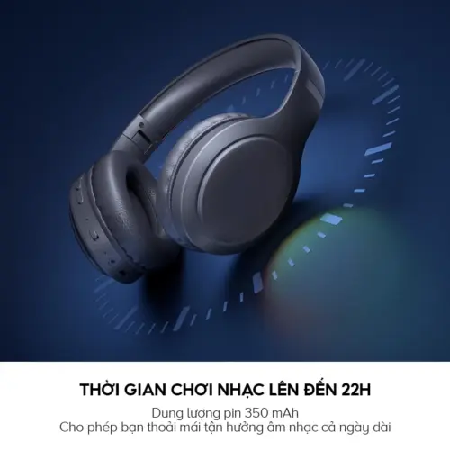 Tai Nghe Headphone HAVIT H633BT, Bluetooth 5.1 Công Thái Học, Nghe Đến 22H - Hàng Chính Hãng - Hình ảnh 4