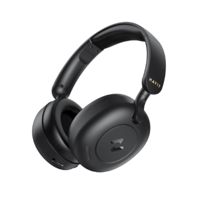 Tai Nghe Headphone HAVIT H655BT, Bluetooth 5.3, Chống Ồn ANC, Nghe Đến 65H - Hàng Chính Hãng