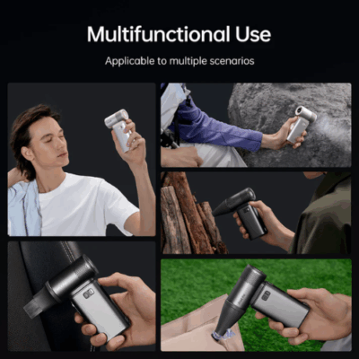 Quạt cầm tay Jisulife Handheld Fan Ultra 2, pin 9.000mAh, 100 mức gió, giảm ồn gấp 3 lần, cảm biến gió 17m/s - Phá vỡ mọi giới hạn của một chiếc quạt mini, <strong>quạt cầm tay Jisulife Handheld Fan Ultra 2</strong> là một siêu phẩm công nghệ dành cho những ai tìm kiếm sự đỉnh cao. Trải nghiệm sức mạnh của một cơn bão di động với tốc độ gió lên đến 17m/s, cùng khả năng tùy chỉnh chính xác 100 mức gió qua màn hình LED thông minh. Viên pin "khủng long" 9.000mAh không chỉ cho thời gian sử dụng bất tận mà còn kiêm luôn chức năng sạc dự phòng. Đặc biệt, công nghệ giảm ồn gấp 3 lần mang đến sự tĩnh lặng đáng kinh ngạc. <strong>Quạt cầm tay Jisulife Handheld Fan Ultra 2</strong> không chỉ làm mát, nó định nghĩa lại trải nghiệm của bạn.