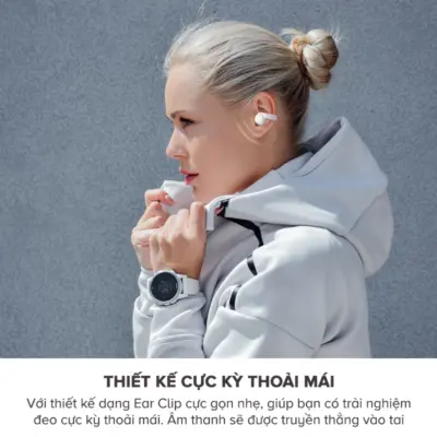 Tai Nghe Havit Open-Ear OWS907, Truyền âm Định hướng, Bluetooth 5.3, Nghe Đến 24H - Hàng Chính Hãng - Tái định nghĩa trải nghiệm âm thanh của bạn với tai nghe thể thao <strong>Havit Open-Ear OWS907</strong>. Với thiết kế mở (Open-Ear) đột phá, sản phẩm truyền âm thanh qua không khí mà không cần nhét vào tai, giúp bạn vừa thưởng thức âm nhạc vừa nhận biết môi trường xung quanh, đảm bảo an toàn tối đa. Công nghệ âm thanh định hướng cùng màng loa lớn 13mm mang lại chất âm bùng nổ nhưng vẫn riêng tư. Móc tai silicon bám chắc, chống rơi rớt trong mọi hoạt động. Đặc biệt, thời lượng pin siêu khủng lên đến 24 giờ cùng hộp sạc, kết nối Bluetooth 5.3 ổn định, biến <strong>Havit Open-Ear OWS907</strong> thành người bạn đồng hành không thể thiếu cho thể thao và cuộc sống năng động.