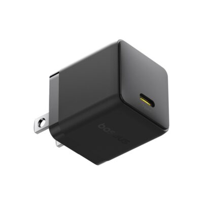 Bộ sạc hiệu Baseus Palm 1C 20W US - Kèm cáp USB-C to USB-C 1m - Trải nghiệm sức mạnh sạc nhanh trong một thiết kế nhỏ gọn đến kinh ngạc với bộ sạc <strong>Baseus Palm 1C 20W US</strong>. Với kích thước chỉ nằm gọn trong lòng bàn tay, củ sạc này cung cấp công suất 20W mạnh mẽ, giúp sạc đầy 60% pin cho các dòng điện thoại Android cao cấp chỉ trong 30 phút. Đặc biệt, bộ sản phẩm là một giải pháp toàn diện khi đi kèm sẵn cáp sạc USB-C to USB-C dài 1m chất lượng cao từ Baseus, giúp bạn tiết kiệm chi phí và luôn sẵn sàng nạp năng lượng. An toàn, tiện lợi và hiệu quả, <strong>Baseus Palm 1C 20W US</strong> là lựa chọn hoàn hảo cho người dùng Samsung, Google Pixel, iPad và các thiết bị Type-C khác.
