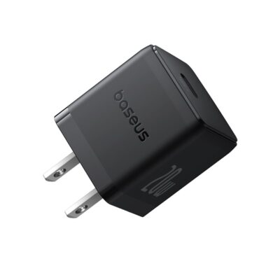 Bộ sạc hiệu Baseus Palm 1C 20W US - Kèm cáp USB-C to USB-C 1m - Trải nghiệm sức mạnh sạc nhanh trong một thiết kế nhỏ gọn đến kinh ngạc với bộ sạc <strong>Baseus Palm 1C 20W US</strong>. Với kích thước chỉ nằm gọn trong lòng bàn tay, củ sạc này cung cấp công suất 20W mạnh mẽ, giúp sạc đầy 60% pin cho các dòng điện thoại Android cao cấp chỉ trong 30 phút. Đặc biệt, bộ sản phẩm là một giải pháp toàn diện khi đi kèm sẵn cáp sạc USB-C to USB-C dài 1m chất lượng cao từ Baseus, giúp bạn tiết kiệm chi phí và luôn sẵn sàng nạp năng lượng. An toàn, tiện lợi và hiệu quả, <strong>Baseus Palm 1C 20W US</strong> là lựa chọn hoàn hảo cho người dùng Samsung, Google Pixel, iPad và các thiết bị Type-C khác.