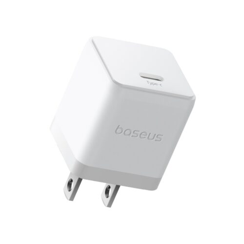 Bộ sạc hiệu Baseus Palm 1C 20W US - Kèm cáp USB-C to USB-C 1m - Hình ảnh 6