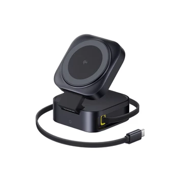 Đế sạc không dây Magnetic hiệu Baseus PicoGo Series 2-in-1 Qi2 67W
