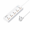 Ổ Cắm Điện REMAX RP-U160 Kiddy Series, Sạc Nhanh 30W, 3 USB-A, 1 USB-C, 5 Lỗ Cắm 2500W, Dây 1.5m