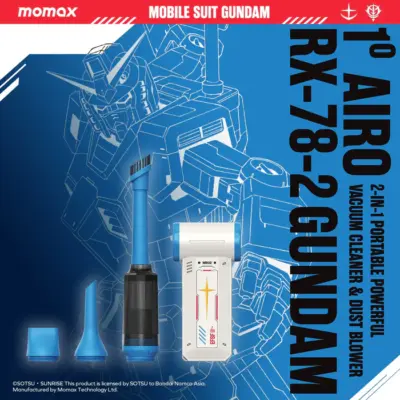 Máy hút bụi và thổi bụi cầm tay mạnh mẽ 2 trong 1 MOMAX RO12 Airo 1° - Phiên bản giới hạn - Giải quyết mọi vấn đề bụi bẩn và làm sạch chi tiết với <strong>Máy hút bụi và thổi bụi cầm tay 2 trong 1 MOMAX RO12 Airo 1°</strong>. Thiết bị mạnh mẽ này không chỉ hút sạch các hạt bụi nhỏ nhất mà còn có chức năng thổi tiện lợi, loại bỏ bụi bẩn ở những khe hẹp, khó tiếp cận. Thiết kế cầm tay nhỏ gọn, không dây mang lại sự linh hoạt tối đa khi dọn dẹp xe hơi, bàn phím máy tính, nội thất... Đây là phiên bản giới hạn, độc đáo và phong cách. <strong>MOMAX RO12 Airo 1°</strong> giúp việc vệ sinh trở nên nhanh chóng, hiệu quả và dễ dàng hơn bao giờ hết. Sở hữu ngay <strong>MOMAX RO12 Airo 1°</strong> phiên bản đặc biệt này để trải nghiệm sự khác biệt!