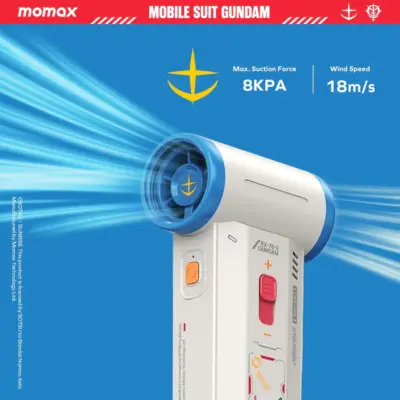 Máy hút bụi và thổi bụi cầm tay mạnh mẽ 2 trong 1 MOMAX RO12 Airo 1° - Phiên bản giới hạn - Giải quyết mọi vấn đề bụi bẩn và làm sạch chi tiết với <strong>Máy hút bụi và thổi bụi cầm tay 2 trong 1 MOMAX RO12 Airo 1°</strong>. Thiết bị mạnh mẽ này không chỉ hút sạch các hạt bụi nhỏ nhất mà còn có chức năng thổi tiện lợi, loại bỏ bụi bẩn ở những khe hẹp, khó tiếp cận. Thiết kế cầm tay nhỏ gọn, không dây mang lại sự linh hoạt tối đa khi dọn dẹp xe hơi, bàn phím máy tính, nội thất... Đây là phiên bản giới hạn, độc đáo và phong cách. <strong>MOMAX RO12 Airo 1°</strong> giúp việc vệ sinh trở nên nhanh chóng, hiệu quả và dễ dàng hơn bao giờ hết. Sở hữu ngay <strong>MOMAX RO12 Airo 1°</strong> phiên bản đặc biệt này để trải nghiệm sự khác biệt!