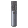 Bút trình chiếu hiệu Baseus Orange Dot AI Wireless Presenter (Red Laser)(Charging) - Dọn dẹp hoàn toàn không gian làm việc của bạn với trạm sạc tối thượng <strong>Baseus Nomos Qi2 5-in-1</strong>. Đây là giải pháp năng lượng "tất cả trong một", thay thế 5 củ sạc và mớ dây cáp rối rắm. Trạm sạc cung cấp sạc không dây từ tính chuẩn Qi2 15W cho iPhone, sạc riêng cho Apple Watch và AirPods, một cáp sạc USB-C rút gọn tiện lợi và một cổng USB-C 140W mạnh mẽ. Với công nghệ GaN tiên tiến, sản phẩm có thể sạc nhanh đồng thời cho cả MacBook Pro, iPhone và các phụ kiện khác trong một thiết kế nhỏ gọn, thanh lịch. Hãy đầu tư vào sự tối giản và hiệu suất đỉnh cao với <strong>Baseus Nomos Qi2 5-in-1</strong>.