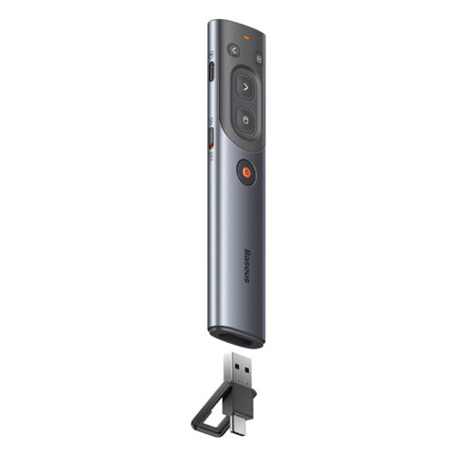 Bút trình chiếu hiệu Baseus Orange Dot AI Wireless Presenter (Red Laser)(Charging) - Hình ảnh 6
