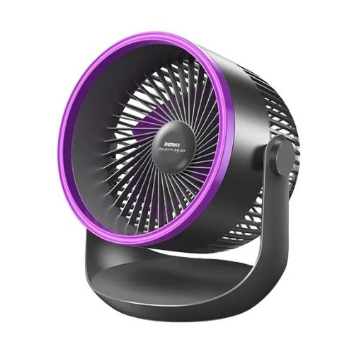 Quạt Để Bàn Remax F27, Động Cơ Không Chổi Than, Pin 4000mAh, Vận Hành Êm Quạt Để Bàn Remax F27, Động Cơ Không Chổi Than, Pin 4000mAh, Vận Hành Êm