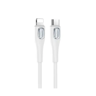 Cáp sạc nhanh Remax RC-C097, công suất 30W, Type-C to L, lõi chất lượng cao, mềm mại và linh hoạt - Nâng tầm trải nghiệm sạc của bạn với cáp sạc nhanh <strong>Remax RC-C097</strong>. Được thiết kế chuyên dụng cho hệ sinh thái Apple, sợi cáp Type-C to Lightning này hỗ trợ công suất sạc nhanh Power Delivery (PD) lên đến 30W, giúp nạp 50% pin cho iPhone chỉ trong 30 phút. Điểm nhấn đặc biệt là lớp vỏ bọc silicone cao cấp siêu mềm mại, linh hoạt, chống rối và mang lại cảm giác cầm nắm cực kỳ dễ chịu. Lõi đồng nguyên chất chất lượng cao cùng chip thông minh tích hợp đảm bảo dòng sạc ổn định và an toàn tuyệt đối cho thiết bị của bạn. Bền bỉ, mạnh mẽ và tinh tế, cáp <strong>Remax RC-C097</strong> là sự thay thế hoàn hảo cho sợi cáp zin, mang đến hiệu suất và độ bền vượt trội.