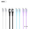 Cáp sạc nhanh Remax RC-C098, công suất 65W, Type-C to Type-C, chất liệu Silicone lỏng, độ dài 1m - Giải phóng sức mạnh sạc tối thượng cho mọi thiết bị của bạn với cáp sạc nhanh <strong>Remax RC-C162</strong>. Đây là sợi cáp Type-C to Type-C chuyên nghiệp, hỗ trợ công suất Power Delivery (PD) lên đến 100W, đủ sức nạp năng lượng cho cả những dòng MacBook Pro, laptop gaming mạnh mẽ nhất. Được trang bị chip E-Marker thông minh, cáp tự động điều chỉnh dòng điện để đảm bảo an toàn tuyệt đối. Thân cáp bọc vải dù bện mật độ cao siêu bền, chống rối và chống đứt gãy hiệu quả. Với khả năng truyền dữ liệu tốc độ cao và chính sách bảo hành 12 tháng, <strong>Remax RC-C162</strong> là giải pháp sạc toàn diện, an toàn và bền bỉ, được thiết kế để trở thành sợi cáp duy nhất bạn cần.