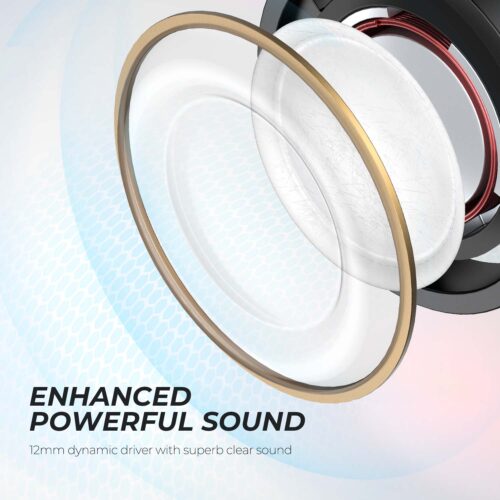 Tai nghe Bluetooth SoundPEATS T2, In-ear, Driver 12mm, Pin 30H, IPX5, Bluetooth 5.1, ANC 30dB, Transparent Mode - Hình ảnh 5