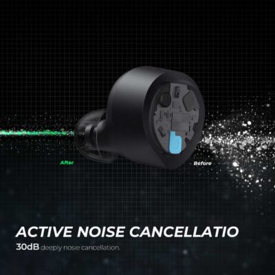 Tai nghe Bluetooth SoundPEATS T2, In-ear, Driver 12mm, Pin 30H, IPX5, Bluetooth 5.1, ANC 30dB, Transparent Mode - Tai nghe <strong>SoundPEATS T2</strong> thiết kế in-ear, driver 12mm, âm thanh sống động với codec SBC/AAC. Pin 10H (tai nghe), 30H (hộp sạc), sạc USB-C. IPX5 chống nước, ANC 30dB, micro kép ENC, Bluetooth 5.1, chế độ xuyên âm. Điều khiển cảm ứng. Bảo hành 12 tháng, lý tưởng cho nghe nhạc, chơi game, đàm thoại.