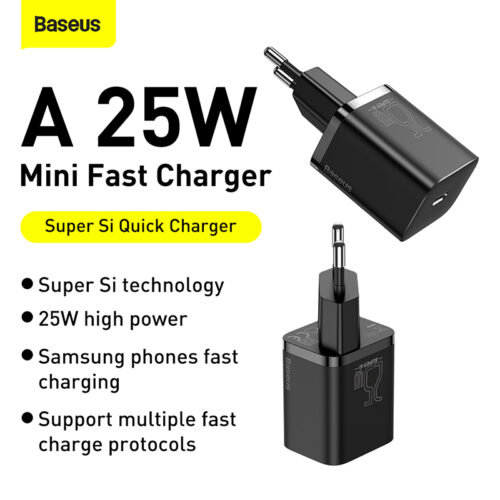 Sạc nhanh hiệu Baseus Super Si 1C 25W EU - Hình ảnh 9