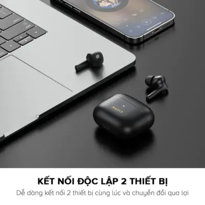 Tai Nghe True Wireless HAVIT TW958 Pro, Bluetooth 5.3, 2 Mic ENC+ ANC Nghe Đến 32H - Hàng Chính Hãng - Tận hưởng sự tĩnh lặng tuyệt đối và những cuộc gọi trong trẻo với tai nghe True Wireless <strong>HAVIT TW958 Pro</strong>. Đây là giải pháp âm thanh toàn diện, trang bị công nghệ chống ồn kép: ANC chủ động loại bỏ tạp âm môi trường khi nghe nhạc, và 2 mic ENC lọc ồn hiệu quả cho những cuộc gọi rõ ràng. Trải nghiệm kết nối không dây thế hệ mới với Bluetooth 5.3 ổn định, liền mạch. Đắm chìm trong âm nhạc cả ngày dài với tổng thời lượng pin lên đến 32 giờ. Với thiết kế công thái học vừa vặn và điều khiển cảm ứng thông minh, <strong>HAVIT TW958 Pro</strong> là người bạn đồng hành lý tưởng cho một cuộc sống năng động và không bị làm phiền.
