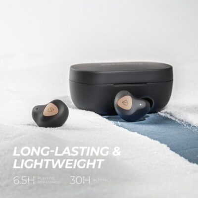 Tai nghe True Wireless SoundPEATS Truengine 3SE, In-ear, Dual Driver 6mm, Pin 30H, IPX5, Bluetooth 5.0, Game Mode, cVc 8.0 - <p dir="ltr" data-pm-slice="1 1 []">Tai nghe <strong>SoundPEATS Truengine 3SE</strong> thiết kế in-ear, dual driver 6mm, âm thanh Hi-Fi với codec aptX/SBC. Pin 6.5H (tai nghe), 30H (với hộp sạc), sạc USB-C. IPX5 chống nước, 4 mic cVc 8.0, Bluetooth 5.0, độ trễ thấp (Game Mode). Điều khiển cảm ứng nhạy. Bảo hành 12 tháng, lý tưởng cho thể thao, nghe nhạc, đàm thoại.</p>
