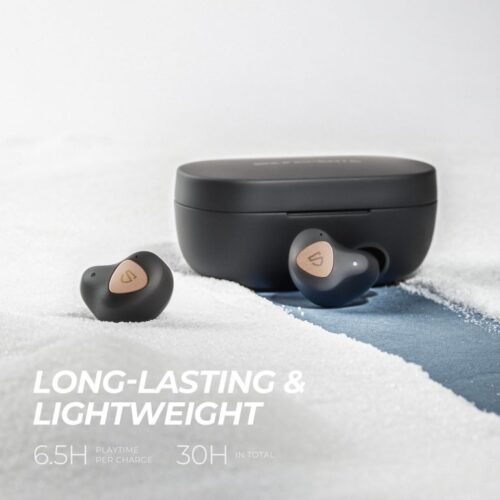 Tai nghe True Wireless SoundPEATS Truengine 3SE, In-ear, Dual Driver 6mm, Pin 30H, IPX5, Bluetooth 5.0, Game Mode, cVc 8.0 - Hình ảnh 6