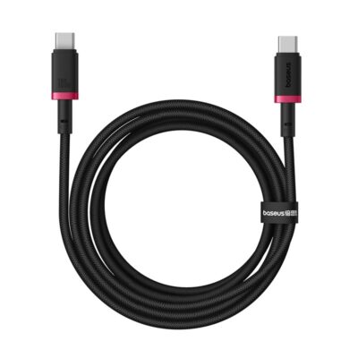 Cáp sạc nhanh hiệu Baseus Dura Series Type-C to Type-C 100W 2m - Trải nghiệm sức mạnh và độ bền tối thượng với cáp sạc <strong>Baseus Dura Series Type-C to Type-C</strong>. Đây là giải pháp "một cáp cho tất cả", cung cấp công suất sạc nhanh lên đến 100W, đủ sức nạp đầy năng lượng cho cả MacBook Pro, iPad và các dòng điện thoại Android cao cấp nhất. Thiết kế "Dura" siêu bền với lớp vỏ bện dù nylon và khớp nối chống gãy, đảm bảo tuổi thọ vượt trội. Với chiều dài lý tưởng 2m và chip E-Marker thông minh, sợi cáp này mang đến sự tiện lợi, an toàn và hiệu suất sạc đỉnh cao. Nâng cấp ngay hôm nay với <strong>Baseus Dura Series Type-C to Type-C</strong> để không bao giờ phải lo lắng về cáp sạc nữa.