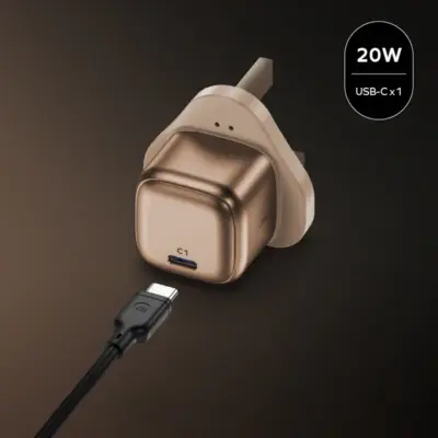 Cốc sạc 1 cổng 20W MOMAX UA8UK - Nâng cấp tốc độ sạc cho thiết bị của bạn với <strong>Cốc sạc 1 cổng 20W MOMAX UA8UK</strong>. Với công suất 20W mạnh mẽ, hỗ trợ Power Delivery (PD), <strong>MOMAX UA8UK</strong> giúp sạc nhanh chóng cho iPhone, iPad và nhiều smartphone/tablet Android khác. Thiết kế nhỏ gọn, phích cắm chuẩn UK tiện lợi để sử dụng ở Anh, Singapore, Malaysia, Hong Kong... Tích hợp nhiều tính năng bảo vệ an toàn, <strong>Cốc sạc MOMAX UA8UK</strong> mang đến sự an tâm và hiệu quả tối đa. Kích thước lý tưởng để mang theo khi di chuyển. Sở hữu ngay <strong>MOMAX UA8UK</strong> để trải nghiệm sạc nhanh an toàn và tiện lợi.