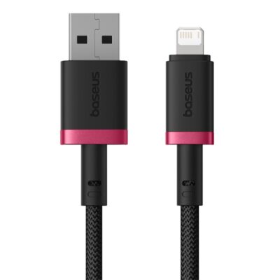 Cáp sạc nhanh hiệu Baseus Dura Series USB to iP 2.4A 2m - Nói lời tạm biệt với những sợi cáp zin mỏng manh và ngắn cũn! Cáp sạc <strong>Baseus Dura Series USB to iP</strong> dài 2m là sự nâng cấp hoàn hảo, mang đến độ bền vượt trội và sự tiện lợi tối đa. Với lớp vỏ bện dù nylon và khớp nối được gia cố đặc biệt, sản phẩm chống gãy gập và chống rối hiệu quả. Hỗ trợ dòng sạc nhanh ổn định 2.4A, sợi cáp đảm bảo nạp năng lượng hiệu quả cho iPhone, iPad của bạn từ các nguồn sạc USB-A thông thường. Chiều dài 2m lý tưởng cho phép bạn thoải mái sử dụng thiết bị ở khoảng cách xa. Hãy đầu tư vào sự bền bỉ với <strong>Baseus Dura Series USB to iP</strong>.