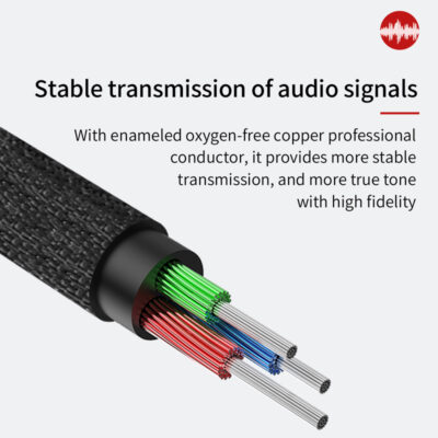 Cáp âm thanh hiệu Baseus Yiven (Male to male) M30 - Nâng tầm trải nghiệm âm thanh của bạn với cáp âm thanh cao cấp <strong>Baseus Yiven (Male to male) M30</strong>. Được thiết kế để truyền tải tín hiệu âm thanh một cách trung thực nhất, cáp sở hữu lõi đồng nguyên chất và đầu cắm 3.5mm mạ vàng 24K, đảm bảo chất âm Hi-Fi không suy hao và kết nối ổn định. Lớp vỏ bọc bằng dây dù bện nilon cao cấp không chỉ mang lại vẻ ngoài sang trọng mà còn siêu bền bỉ, chống rối, chống đứt gãy hiệu quả. Tương thích hoàn hảo với điện thoại, loa, dàn âm thanh xe hơi và mọi thiết bị có cổng 3.5mm. Hãy lựa chọn <strong>Baseus Yiven (Male to male) M30</strong> để tận hưởng âm nhạc một cách trọn vẹn và bền bỉ nhất.