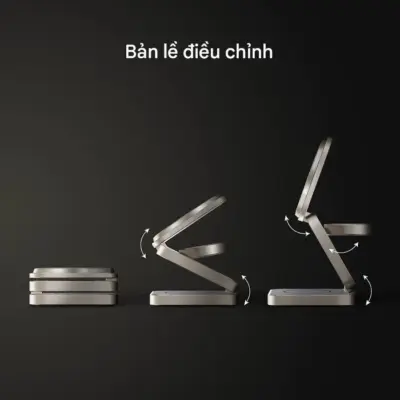 Đế sạc không dây từ tính MOMAX UD31 Qi2 15W 3 trong 1 có thể gập lại Q2.Mag - Đơn giản hóa việc sạc cho hệ sinh thái Apple của bạn với <strong>Đế sạc không dây từ tính MOMAX UD31 Qi2</strong> 3-trong-1 có thể gập lại. Hỗ trợ chuẩn Qi2 mới nhất, <strong>MOMAX UD31 Qi2</strong> cung cấp khả năng sạc nhanh 15W MagSafe cho iPhone (12 trở lên), cùng lúc sạc cho Apple Watch và tai nghe AirPods. Thiết kế 3-trong-1 gọn gàng thay thế nhiều bộ sạc riêng lẻ. Đặc biệt, <strong>MOMAX UD31 Qi2</strong> có thể gập lại siêu nhỏ gọn, lý tưởng để mang theo khi di chuyển. Chất liệu cao cấp, tính năng an toàn. <strong>Đế sạc MOMAX UD31 Qi2</strong> là giải pháp sạc không dây tối ưu, tiện lợi và hiệu quả cho người dùng Apple.