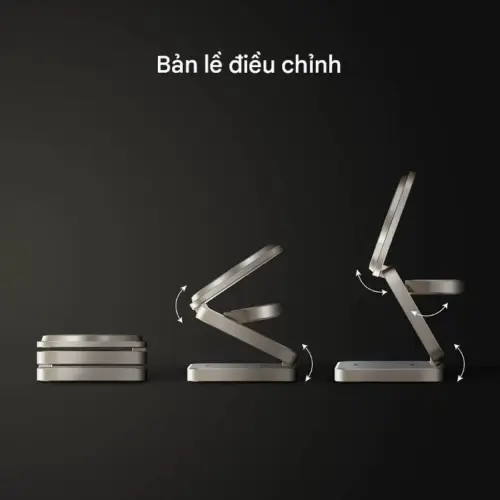 Đế sạc không dây từ tính MOMAX UD31 Qi2 15W 3 trong 1 có thể gập lại Q2.Mag - Hình ảnh 6