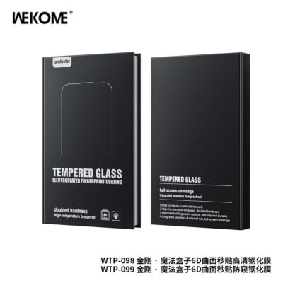 Kính Cường Lực WEKOME WTP-099 Kingkong, Khung Tự Dán, Chống Nhìn Trộm - <p dir="ltr" data-pm-slice="1 1 []">Kính cường lực WEKOME <strong>WTP-099</strong>, độ cứng 9H, khung tự dán, chống nhìn trộm 28°, phủ nano chống vân tay, dầu, nước. Dày 0.33mm, dễ dán bảo vệ tối ưu.</p>