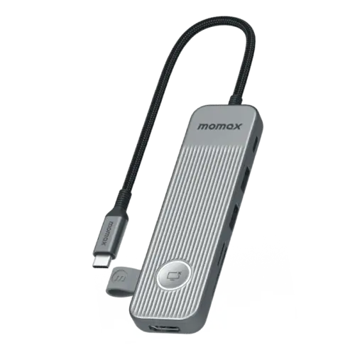 Bộ chuyển đổi đa cổng MOMAX DH17E Hub USB-C 1 liên kết 7 trong 1 - Hình ảnh 4