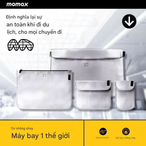 Túi chống cháy MOMAX SR5 1-World Airliner - Hình ảnh 2