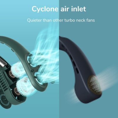 Quạt Đeo Cổ Không Cánh JISULIFE FA12R - Công Nghệ Tuabin Đôi, Pin 4000mAh Dùng 7H, 3 Tốc Độ Gió Mát Lạnh Tức Thì - Hàng Chính Hãng - Giải phóng đôi tay, đánh bay nóng bức mùa hè với quạt đeo cổ không cánh <strong>JISULIFE FA12R</strong>! Sản phẩm là sự kết hợp hoàn hảo giữa thiết kế thời trang và công nghệ làm mát tuabin đôi đột phá, tạo ra luồng gió 360 độ mạnh mẽ mà vẫn êm ái. Với pin dung lượng 4000mAh, quạt cho thời gian sử dụng liên tục lên đến 7 giờ, đồng hành cùng bạn suốt ngày dài. Thiết kế không cánh độc đáo đảm bảo an toàn tuyệt đối, không lo vướng tóc. Trọng lượng siêu nhẹ chỉ 340g và chất liệu silicone thân thiện với da giúp bạn đeo thoải mái cả ngày. Hãy sở hữu ngay <strong>JISULIFE FA12R</strong> để tận hưởng sự mát mẻ, tiện lợi và đẳng cấp mọi lúc mọi nơi!