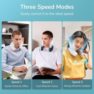 Quạt Đeo Cổ Không Cánh JISULIFE FA12R - Công Nghệ Tuabin Đôi, Pin 4000mAh Dùng 7H, 3 Tốc Độ Gió Mát Lạnh Tức Thì - Hàng Chính Hãng - Giải phóng đôi tay, đánh bay nóng bức mùa hè với quạt đeo cổ không cánh <strong>JISULIFE FA12R</strong>! Sản phẩm là sự kết hợp hoàn hảo giữa thiết kế thời trang và công nghệ làm mát tuabin đôi đột phá, tạo ra luồng gió 360 độ mạnh mẽ mà vẫn êm ái. Với pin dung lượng 4000mAh, quạt cho thời gian sử dụng liên tục lên đến 7 giờ, đồng hành cùng bạn suốt ngày dài. Thiết kế không cánh độc đáo đảm bảo an toàn tuyệt đối, không lo vướng tóc. Trọng lượng siêu nhẹ chỉ 340g và chất liệu silicone thân thiện với da giúp bạn đeo thoải mái cả ngày. Hãy sở hữu ngay <strong>JISULIFE FA12R</strong> để tận hưởng sự mát mẻ, tiện lợi và đẳng cấp mọi lúc mọi nơi!