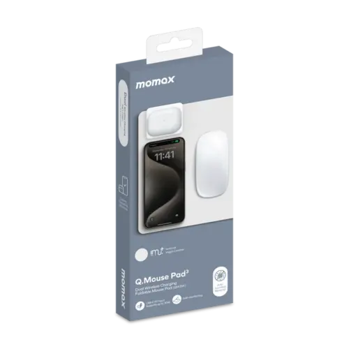 Tấm sạc nhanh không dây MOMAX QM3W Q. Bàn di chuột không dây 30W - Hình ảnh 7