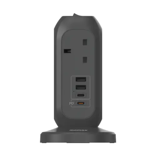 Ổ cắm điện 7 ổ cắm MOMAX US18UK OnePlug có cổng USB - Hình ảnh 5
