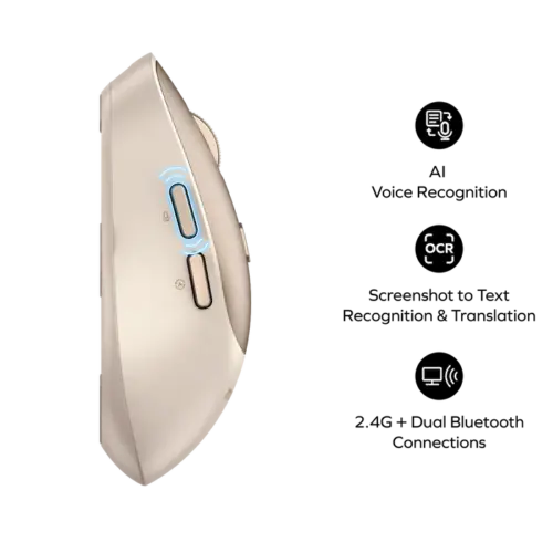 Chuột không dây MOMAX MS02L2 sạc lại được hỗ trợ bởi AI 1-Folio - Hình ảnh 7