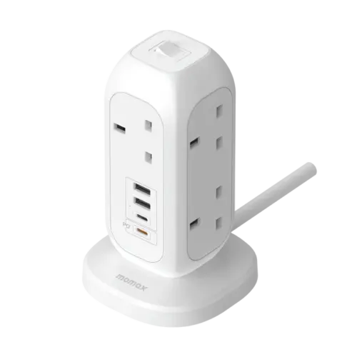 Ổ cắm điện 7 ổ cắm MOMAX US18UK OnePlug có cổng USB - Hình ảnh 6
