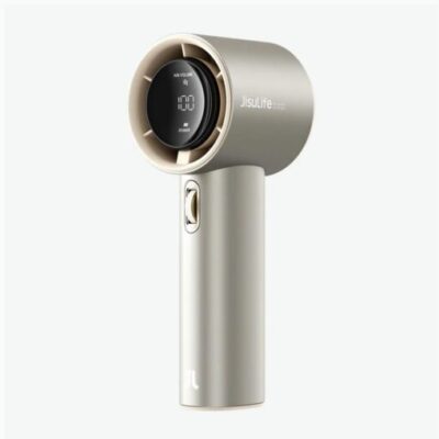 Quạt Cầm Tay Cao Cấp JISULIFE Pro1 S (FA53 PRO) 18W Sạc Nhanh - Đèn LED Hiển Thị - Sử Dụng Đến 15H