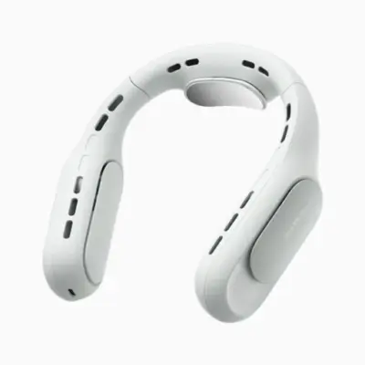 Quạt Đeo Cổ Không Cánh JISULIFE FA35Pro Pin 4000mAh, 4 Cấp Gió, Làm Mát 360°