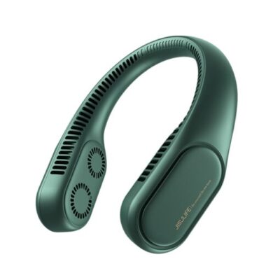 Quạt Đeo Cổ Không Cánh JISULIFE FA12R - Công Nghệ Tuabin Đôi, Pin 4000mAh Dùng 7H, 3 Tốc Độ Gió Mát Lạnh Tức Thì - Hàng Chính Hãng