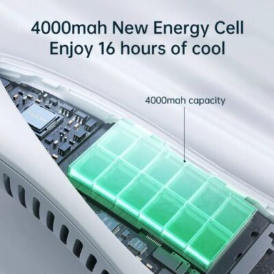 Quạt Đeo Cổ Không Cánh JISULIFE FA14 Siêu Mát 270 Độ - Pin 4000mAh Sử Dụng Lên Đến 16H Chính Hãng - Bảo Hành 12 Tháng - Bạn mệt mỏi với cái nóng mùa hè và sự vướng víu của quạt cầm tay? <strong>Quạt đeo cổ không cánh JISULIFE FA14</strong> là giải pháp làm mát cá nhân hoàn hảo, giúp bạn rảnh tay tận hưởng cuộc sống. Với công nghệ không cánh an toàn tuyệt đối và vùng làm mát rộng 270 độ, sản phẩm mang lại luồng gió mát mẻ, dễ chịu cho toàn bộ vùng cổ và mặt. Viên pin "trâu" 4000mAh cho thời gian sử dụng liên tục lên đến 16 giờ, sẵn sàng đồng hành cùng bạn suốt cả ngày dài. Nhẹ nhàng, thời trang và mạnh mẽ, <strong>quạt đeo cổ không cánh JISULIFE FA14</strong> là người bạn không thể thiếu trong mùa hè này.