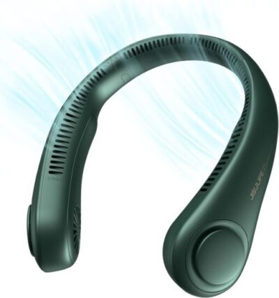 Quạt Đeo Cổ Không Cánh JISULIFE FA14 Siêu Mát 270 Độ - Pin 4000mAh Sử Dụng Lên Đến 16H Chính Hãng - Bảo Hành 12 Tháng - Bạn mệt mỏi với cái nóng mùa hè và sự vướng víu của quạt cầm tay? <strong>Quạt đeo cổ không cánh JISULIFE FA14</strong> là giải pháp làm mát cá nhân hoàn hảo, giúp bạn rảnh tay tận hưởng cuộc sống. Với công nghệ không cánh an toàn tuyệt đối và vùng làm mát rộng 270 độ, sản phẩm mang lại luồng gió mát mẻ, dễ chịu cho toàn bộ vùng cổ và mặt. Viên pin "trâu" 4000mAh cho thời gian sử dụng liên tục lên đến 16 giờ, sẵn sàng đồng hành cùng bạn suốt cả ngày dài. Nhẹ nhàng, thời trang và mạnh mẽ, <strong>quạt đeo cổ không cánh JISULIFE FA14</strong> là người bạn không thể thiếu trong mùa hè này.