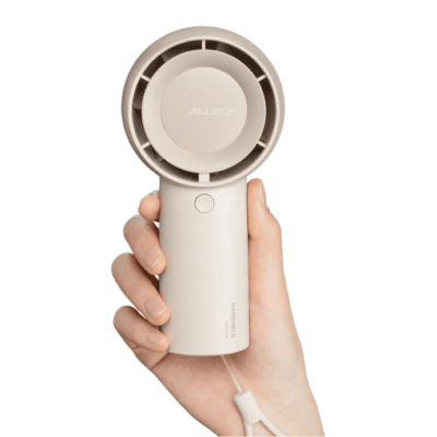 Quạt Cầm Tay Mini JISULIFE FA43 Siêu Mát - Sạc Nhanh - 4000mAh Sử Dụng 6H-12H Chính Hãng - Bảo Hành 12 Tháng - Đánh bay cơn nóng mùa hè chỉ trong tích tắc với <strong>quạt cầm tay mini JISULIFE FA43</strong>! Đây là chiếc quạt được thiết kế để mang lại luồng gió mạnh mẽ và tập trung nhờ công nghệ cánh quạt tua bin độc đáo, cho cảm giác "siêu mát" vượt trội. Với viên pin 4000mAh bền bỉ, quạt có thể hoạt động liên tục từ 6 đến 12 giờ, đồng hành cùng bạn suốt ngày dài. Công nghệ sạc nhanh tiên tiến giúp bạn tiết kiệm thời gian chờ đợi. Nhỏ gọn, mạnh mẽ và thời trang, <strong>quạt cầm tay mini JISULIFE FA43</strong> là lựa chọn hoàn hảo để bạn luôn sảng khoái và năng động trong mọi hoạt động.