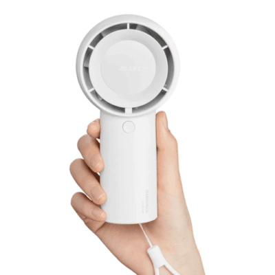 Quạt Cầm Tay Mini JISULIFE FA43 Siêu Mát - Sạc Nhanh - 4000mAh Sử Dụng 6H-12H Chính Hãng - Bảo Hành 12 Tháng - Đánh bay cơn nóng mùa hè chỉ trong tích tắc với <strong>quạt cầm tay mini JISULIFE FA43</strong>! Đây là chiếc quạt được thiết kế để mang lại luồng gió mạnh mẽ và tập trung nhờ công nghệ cánh quạt tua bin độc đáo, cho cảm giác "siêu mát" vượt trội. Với viên pin 4000mAh bền bỉ, quạt có thể hoạt động liên tục từ 6 đến 12 giờ, đồng hành cùng bạn suốt ngày dài. Công nghệ sạc nhanh tiên tiến giúp bạn tiết kiệm thời gian chờ đợi. Nhỏ gọn, mạnh mẽ và thời trang, <strong>quạt cầm tay mini JISULIFE FA43</strong> là lựa chọn hoàn hảo để bạn luôn sảng khoái và năng động trong mọi hoạt động.