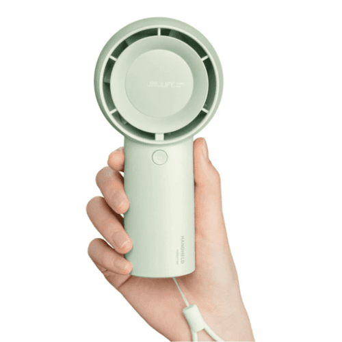 Quạt Cầm Tay Mini JISULIFE FA43 Siêu Mát - Sạc Nhanh - 4000mAh Sử Dụng 6H-12H Chính Hãng - Bảo Hành 12 Tháng