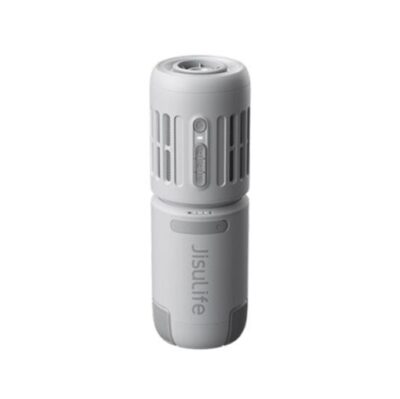 Quạt ngoài trời đa năng Jisulife Ultra 1, công suất 54W, dung lượng pin 13.500mAh - Đánh bay cơn nóng mùa hè trong mọi chuyến dã ngoại, cắm trại với <strong>quạt ngoài trời đa năng Jisulife Ultra 1</strong>. Đây không chỉ là một chiếc quạt, mà là một "cơn bão" di động với công suất cực đại 54W, tạo ra luồng gió mạnh mẽ lên tới 11m/s. Được trang bị viên pin "khủng" 13.500mAh cho thời gian sử dụng bền bỉ, và thiết kế chắc chắn, sản phẩm này là người bạn đồng hành lý tưởng cho mọi hoạt động ngoài trời. Trải nghiệm sự mát mẻ, tiện lợi và đa năng mà <strong>quạt ngoài trời đa năng Jisulife Ultra 1</strong> mang lại, giúp chuyến đi của bạn trở nên trọn vẹn hơn bao giờ hết.