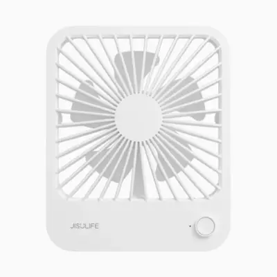 Quạt Để Bàn Tích Điện JISULIFE FA26A ABS Xoay 120 Độ - Pin 2000mAh Sử Dụng Lên Đến 6H Chính Hãng - Bảo Hành 12 Tháng - Không gian làm việc của bạn đang nóng bức và ngột ngạt? <strong>Quạt để bàn tích điện JISULIFE FA26A ABS</strong> chính là giải pháp làm mát cá nhân hoàn hảo. Với thiết kế nhỏ gọn, hiện đại, sản phẩm dễ dàng đặt ở bất kỳ đâu mà không chiếm diện tích. Điểm nổi bật là khả năng xoay tự động 120 độ, giúp luồng gió mát lan tỏa đều khắp không gian. Quạt có 4 cấp độ gió mạnh mẽ, pin 2000mAh cho thời gian sử dụng không dây lên đến 6 giờ. Dễ dàng vệ sinh, hoạt động êm ái, <strong>quạt để bàn tích điện JISULIFE FA26A ABS</strong> là người bạn đồng hành lý tưởng cho bàn làm việc, bàn học hay đầu giường của bạn.
